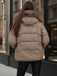 Women's Jacket - Dark Beige OZONEE O/16M9179/84