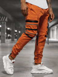 Men's Joggers - Dark Camel OZONEE G/11146