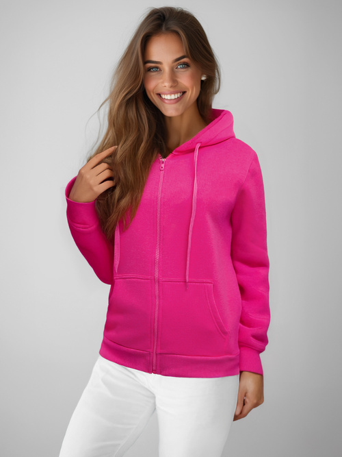 Women's Hoodie - Dark Pink OZONEE JS/W03