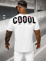 Men's T-shirt - White OZONEE O/T1278/1