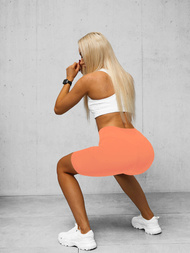 Short Women's Leggings - Salmon OZONEE O/K5-J