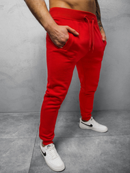 Men's Sweatpants - Red OZONEE JS/XW01Z 