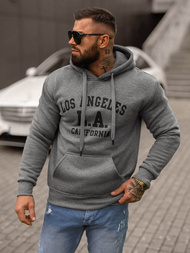 Men's Hoodie - Dark Grey OZONEE JS/8B1356/5
