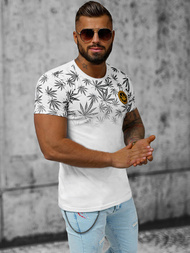 Men's T-shirt - White OZONEE O/T133/1