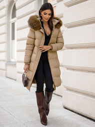 Women's Jacket - Beige OZONEE JS/5M3298/84