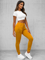 Women's Sweatpants - Camel OZONEE JS/CK01Z