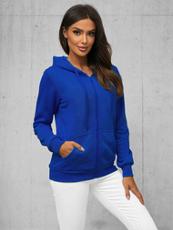 Women's Hoodie - Cobalt OZONEE JS/W03Z