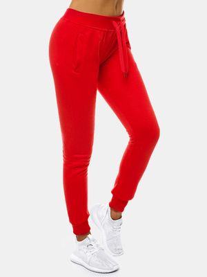 Women's Sweatpants - Red OZONEE JS/CK01