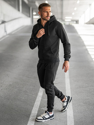 Men's Tracksuit - Black OZONEE JS/68C10386/3Z