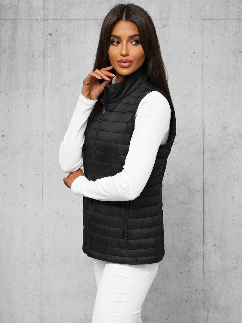 Women's Gilet - Black OZONEE JS/16M9072/392