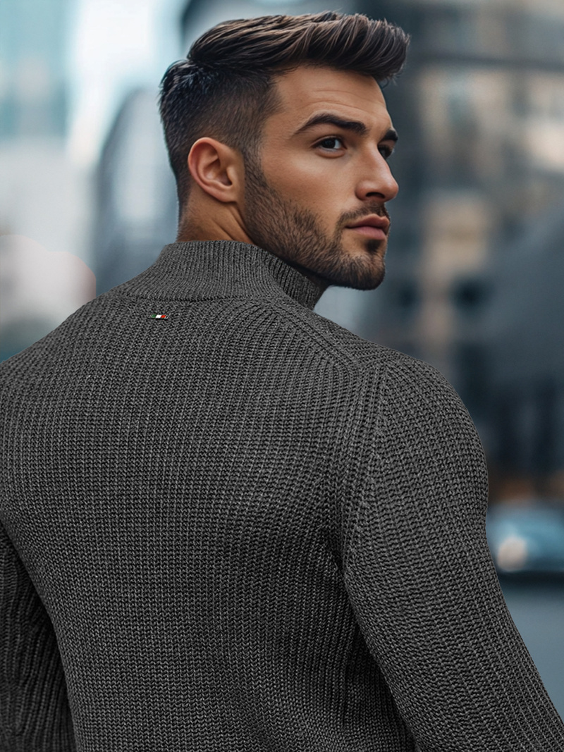 Men's Jumper - Anthracite OZONEE NB/MM6020/3Z