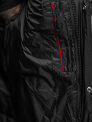 Men's Winter Jacket - Black OZONEE O/M3202