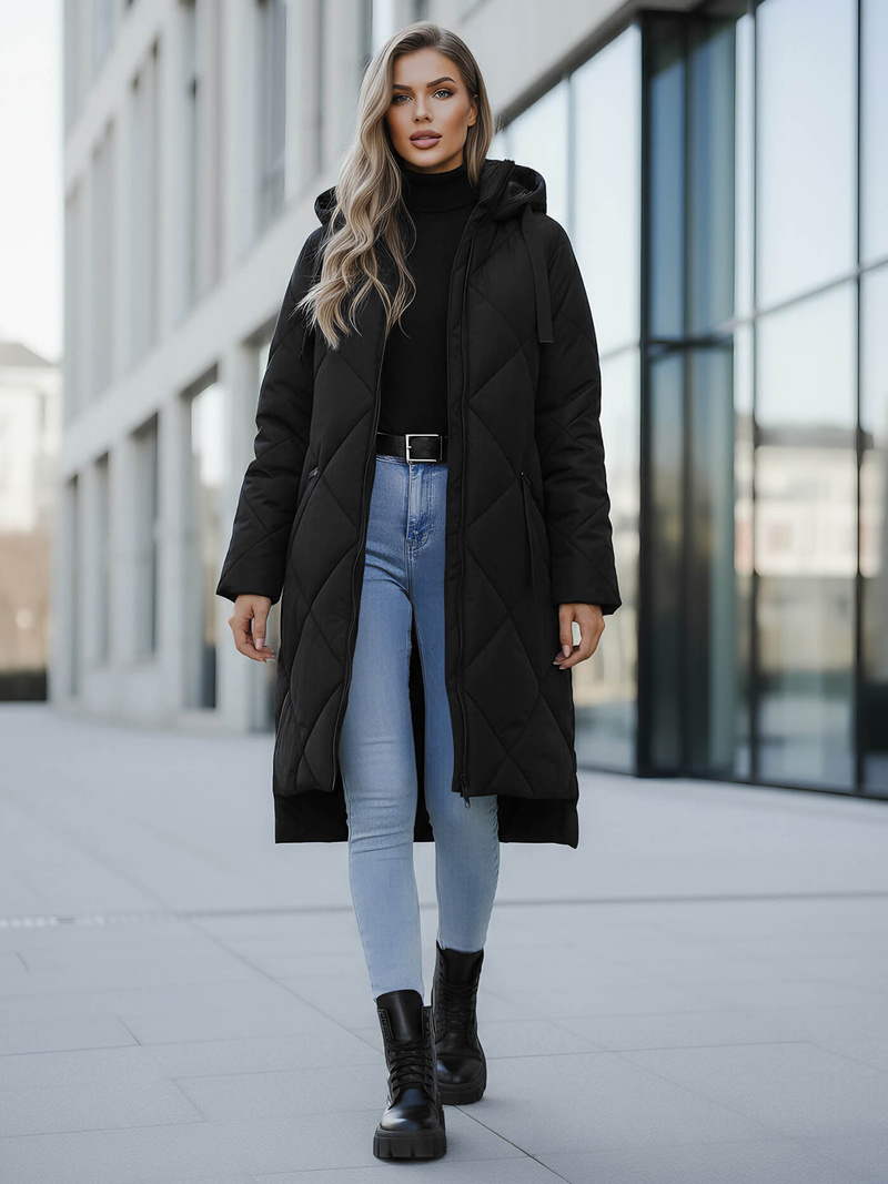 Women's Jacket - Black OZONEE JS/5M3168/392Z