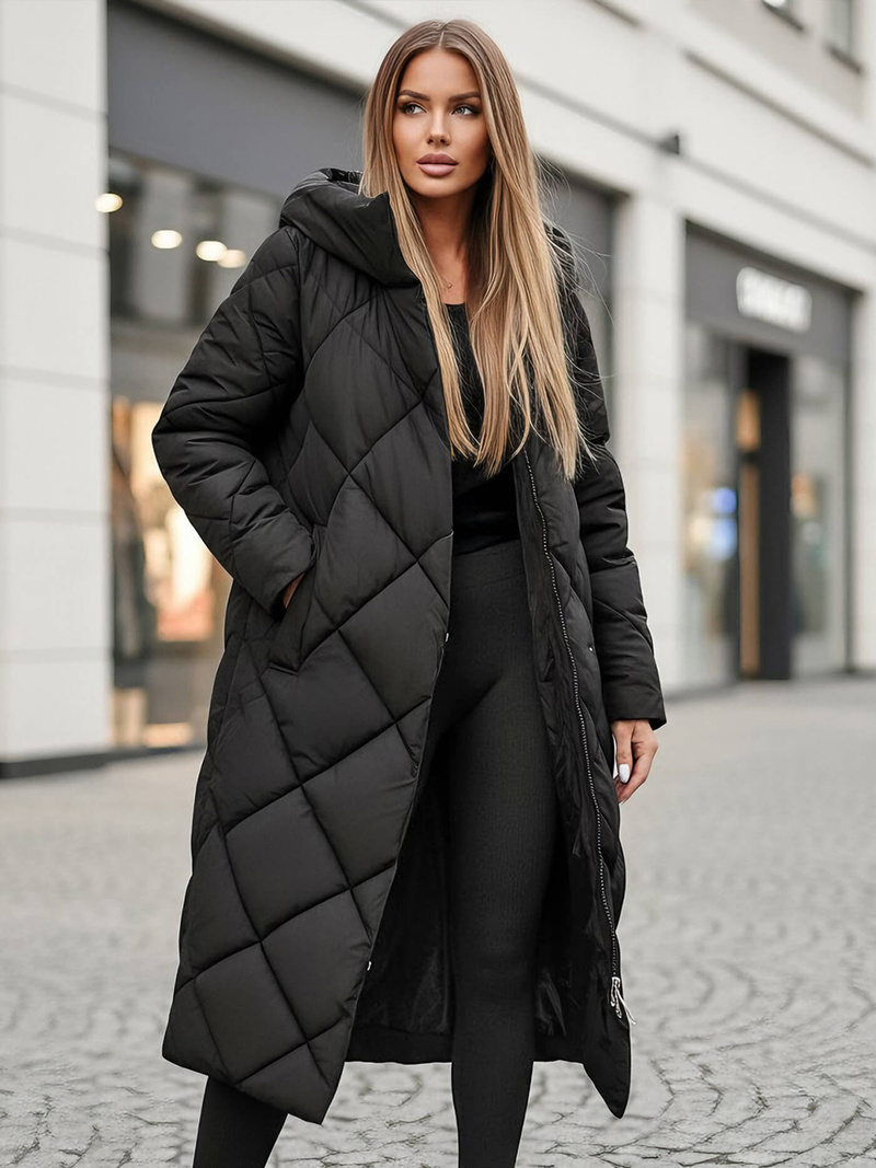 Women's Jacket - Black OZONEE JS/5M3173/392Z