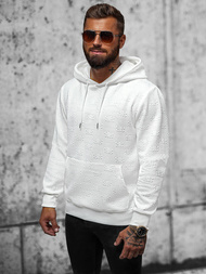 Men's Hoodie - White OZONEE JS/3B566