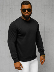 Men's Sweatshirt - Black OZONEE JS/2001-10Z