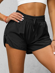 Women's sports shorts - black OZONEE JS/XY24015S