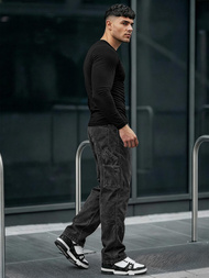 Men's Jeans - Dark Grey OZONEE O/KK2828/5Z