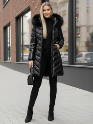 Women's Jacket - Black OZONEE JS/16M9100/392Z