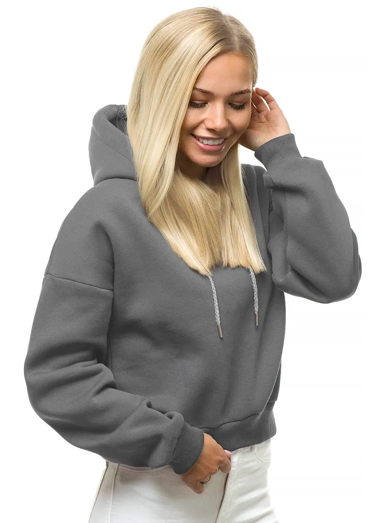 Women's Hoodie - Anthracite OZONEE O/12102