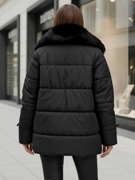 Women's Jacket - Black OZONEE JS/16M9185/392Z