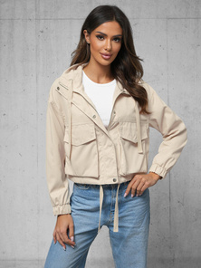 Women's Jacket - Beige OZONEE O/G118