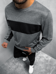 Men's Sweatshirt - Anthracite OZONEE JS/JZ11050