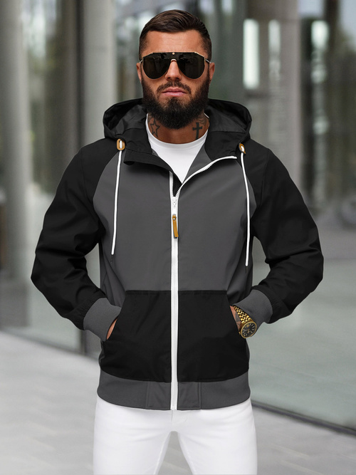 Men's Jacket - Black OZONEE JS/5M3213/392