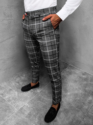 Men's Chinos - Anthracite OZONEE DJ/5577