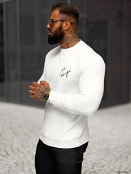 Men's Sweatshirt - White OZONEE O/P2031