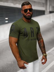 Men's T-shirt - Green OZONEE O/8T1263/29