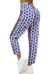 Women's Pants - Blue/Orange OZONEE JS/1017/B69