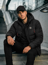 Men's Jacket - Black OZONEE JS/31M5081/392Z