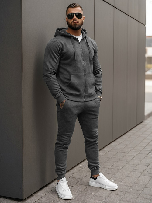 Men's Tracksuit - Anthracite OZONEE JS/68C10386/5Z