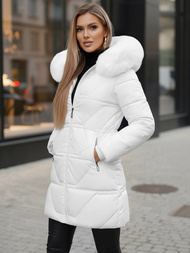 Women's Jacket - White OZONEE JS/16M9099/281Z