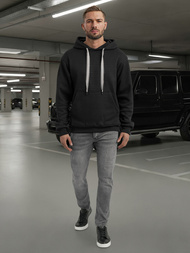 Men's Hoodie - Black OZONEE O/G3065