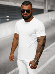 Men's T-shirt - White OZONEE O/T1277/1