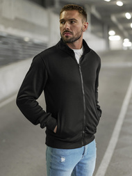 Men's Sweatshirt - Black OZONEE JS/2002Z