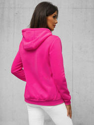 Women's Hoodie - dark pink OZONEE JS/W03Z