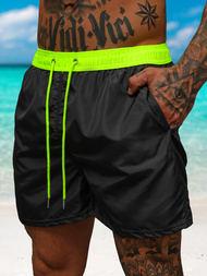 Men's shorts - black/yellow OZONEE JS/17K561/5
