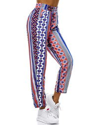 Women's Pants - Blue/Orange OZONEE JS/1017/B69