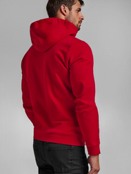 Men's Hoodie - dark-red OZONEE JS/2009Z