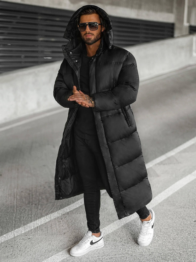 Men's Winter Jacket - Black OZONEE O/M3202Z