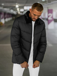 Men's Jacket - Black OZONEE JS/31M5005Z