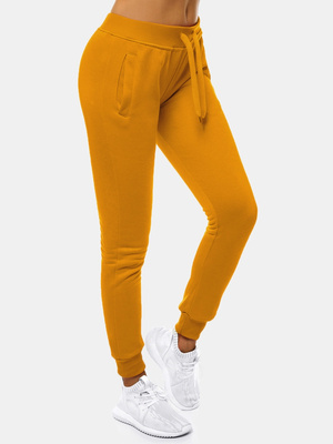 Women's Sweatpants - Camel OZONEE JS/CK01