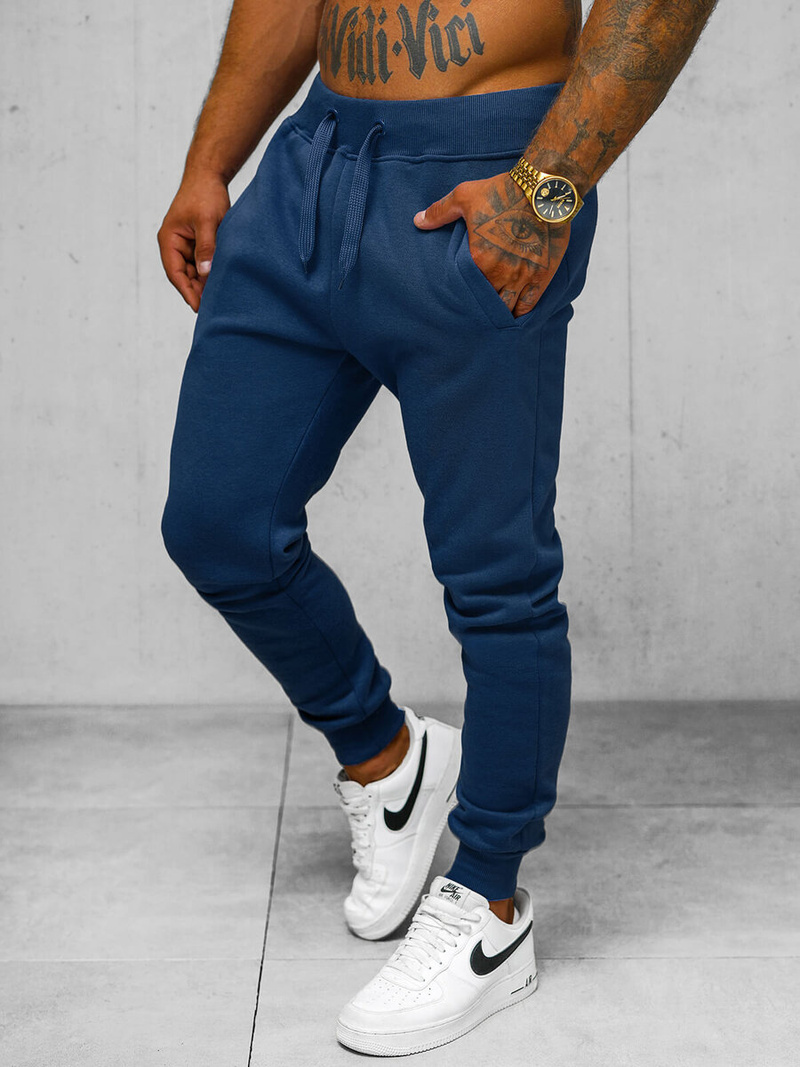 Men's Sweatpants - Indigo OZONEE JS/XW01/66Z