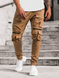 Men's Joggers - Camel OZONEE G/2787