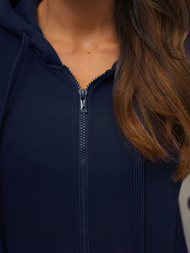 Women's Hoodie - Navy blue OZONEE JS/W03Z