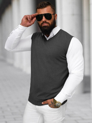 Men's Jumper - Anthracite OZONEE NB/MM6005/3Z