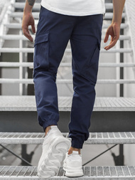 Men's Joggers - Navy blue OZONEE MACH/5012